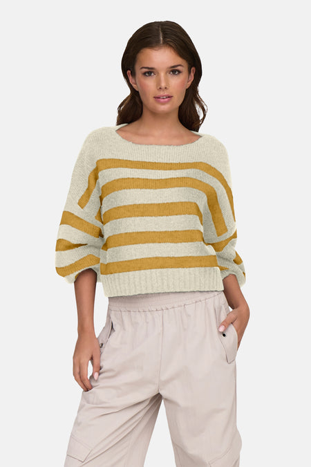 ONLAYA LIFE L/S BOATNECK CC KNT