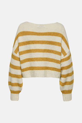 Pull met ronde hals - ecru - ONLY® - 4