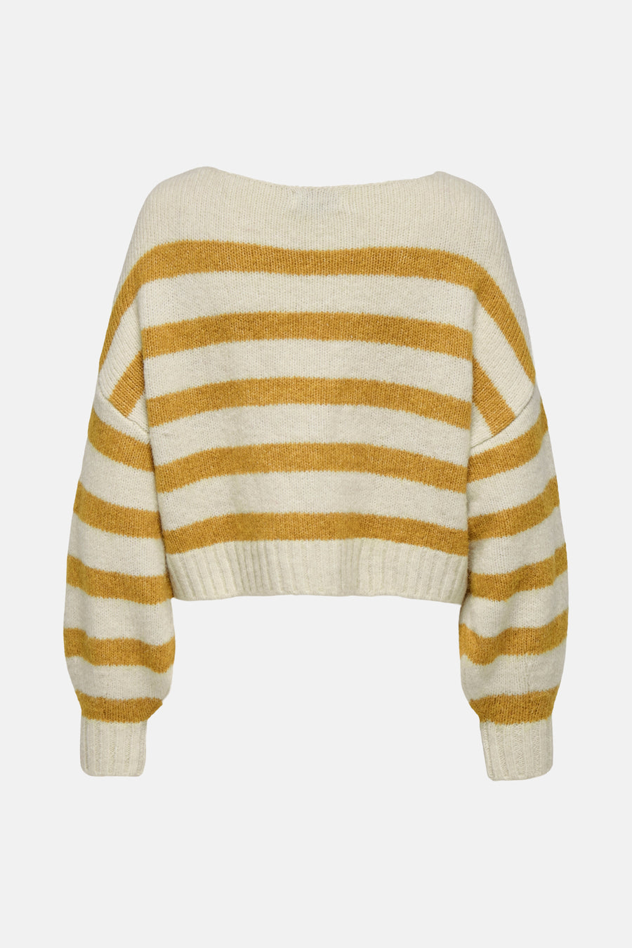 Pull met ronde hals - ecru - ONLY® - 4