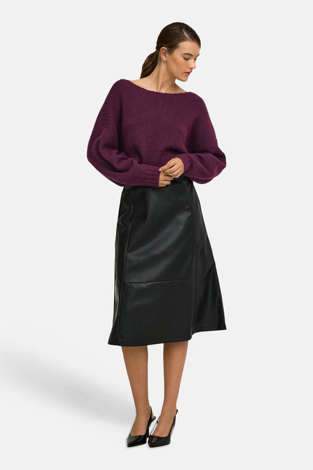 Pull col O mauve - ONLY®