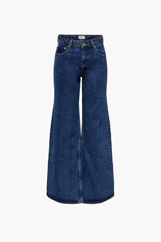 Wide jeans - mid blue denim