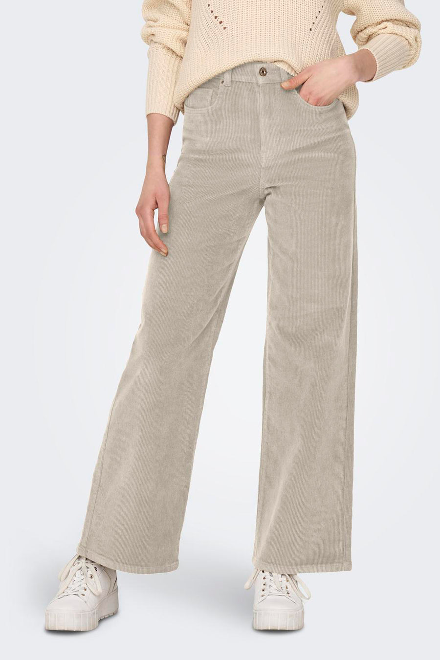 Colorbroek - ecru - ONLY®