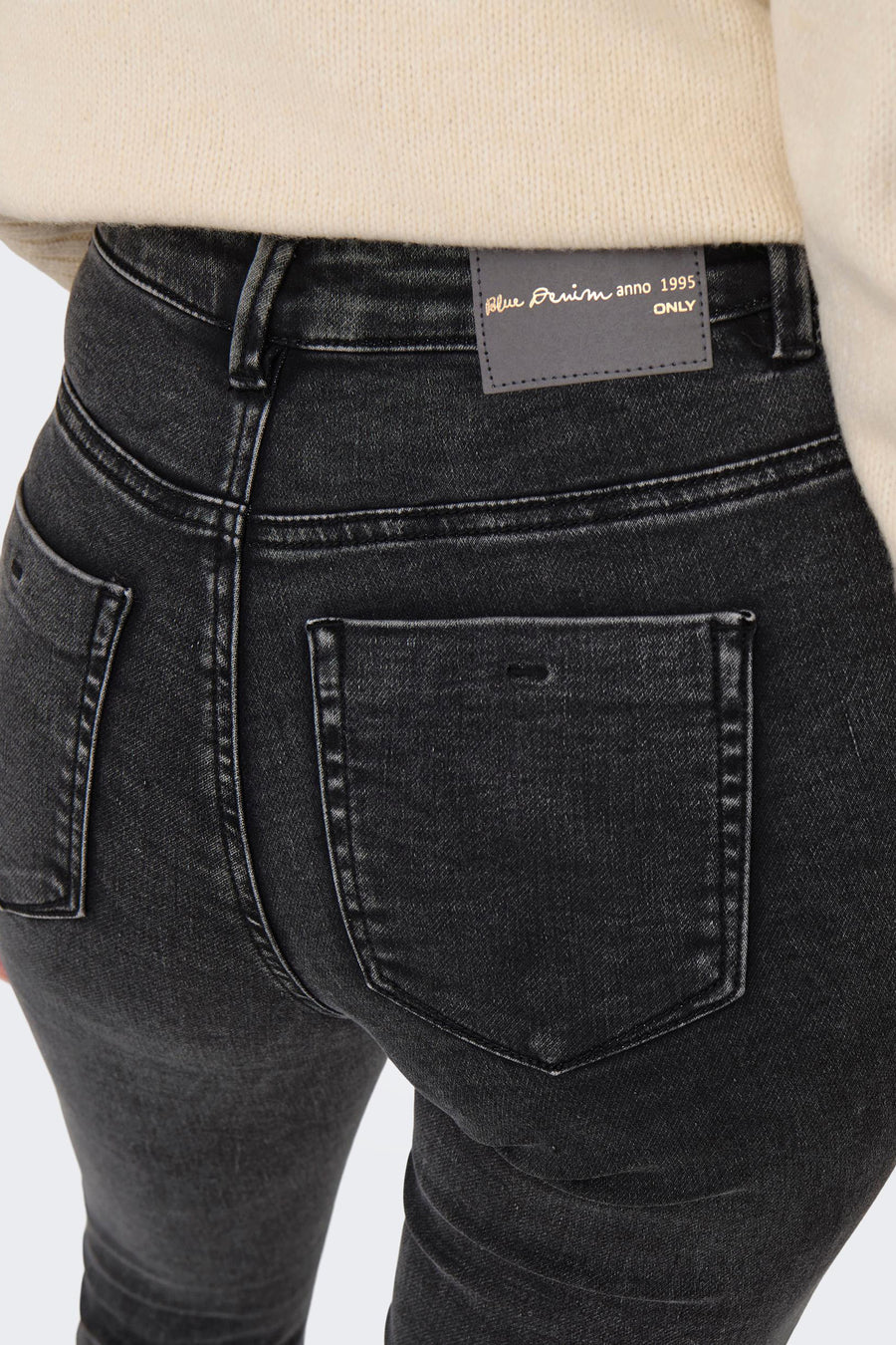Skinny jeans - dark grey denim