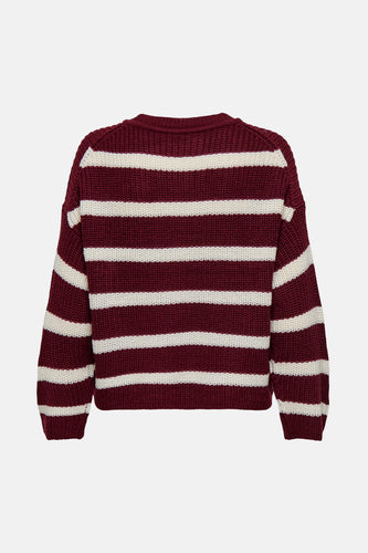 Pull à col rond - rouge - JDY