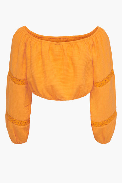 ONLTILLA THYRA CROP OFF-SHOULDER TOP NN