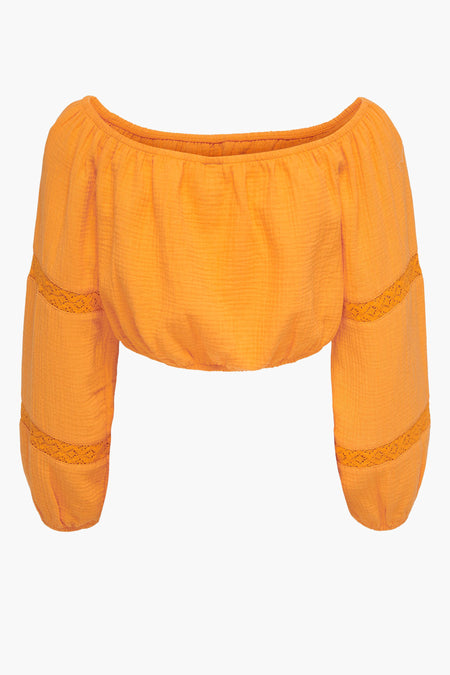 ONLTILLA THYRA CROP OFF-SHOULDER TOP NN