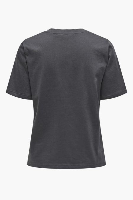T-shirt met korte mouwen - grijs