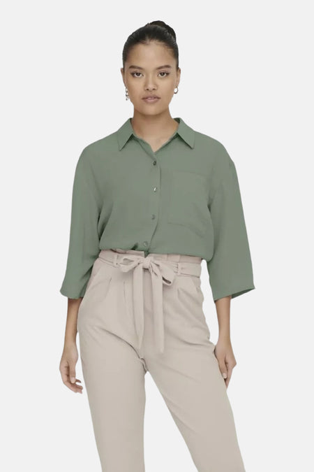 JDYDIVYA LIFE 3/4 LOOSE SHIRT WVN NOOS