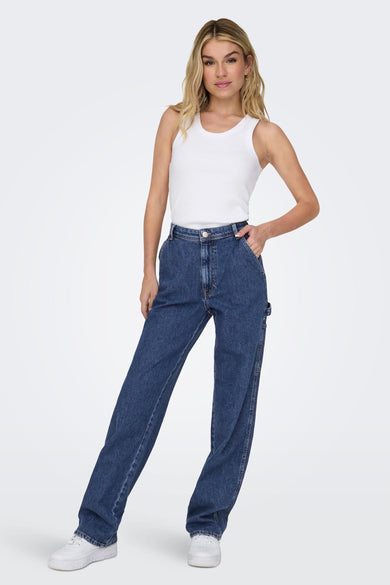 Jeans straight Dark blue denim - ONLY®