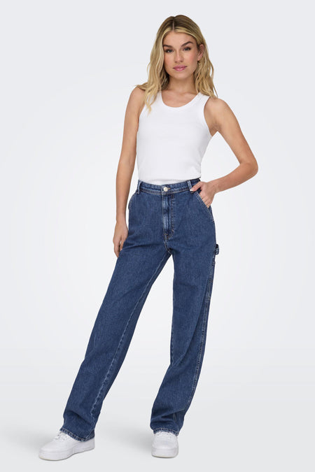 Jeans straight Dark blue denim - ONLY®