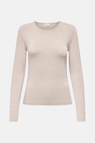 T-shirt à manches longues - beige - JDY