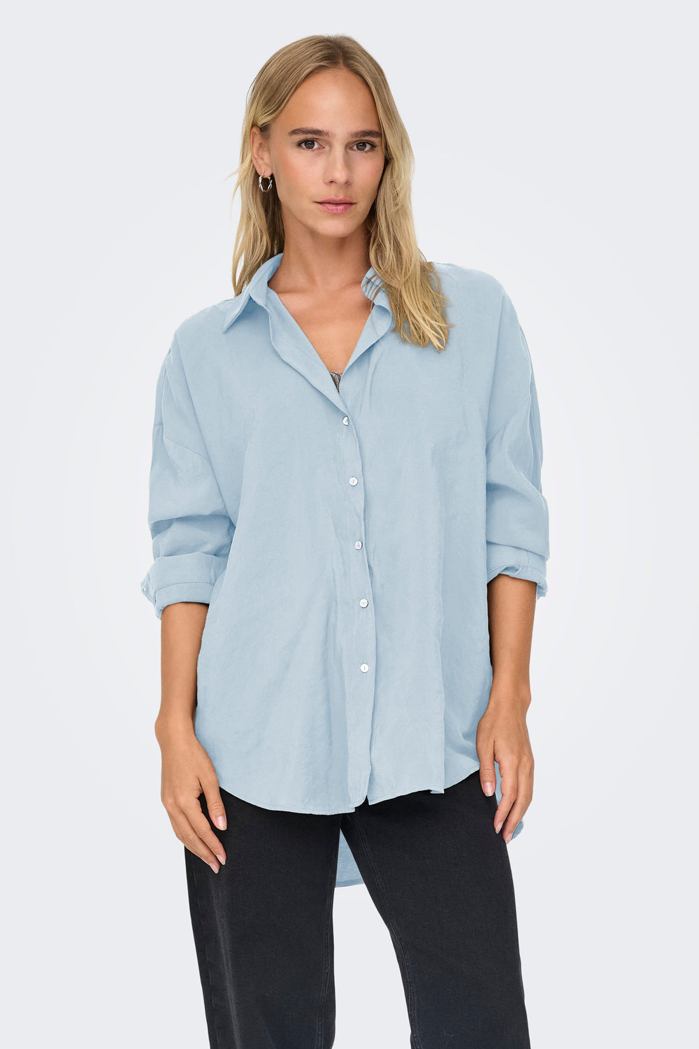 Chemisier (manches longues) Bleu - ONLY®
