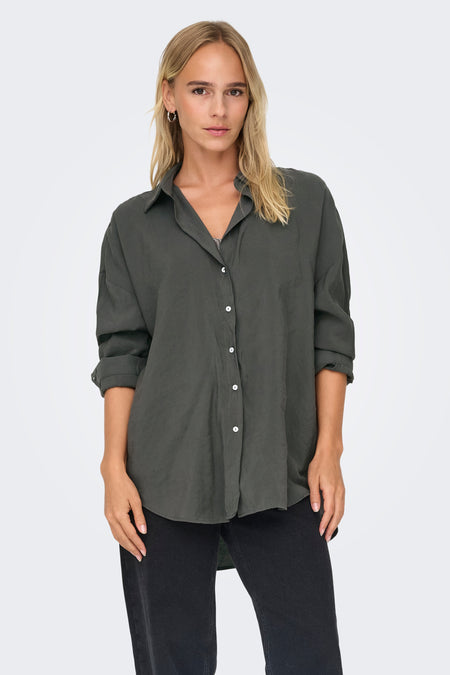 ONLZAZIMA L/S LOOSE SHIRT WVN
