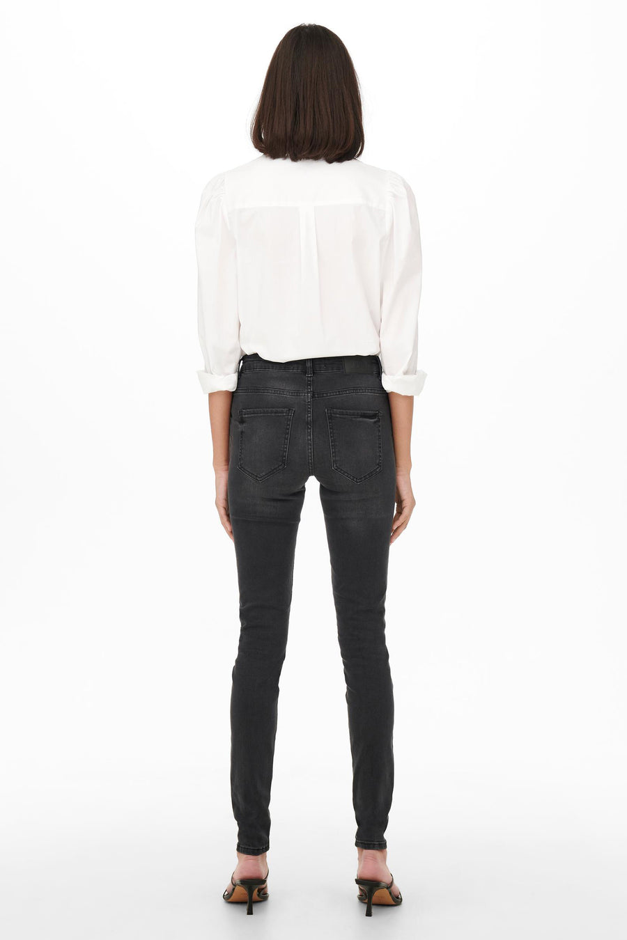 Skinny jeans - black denim