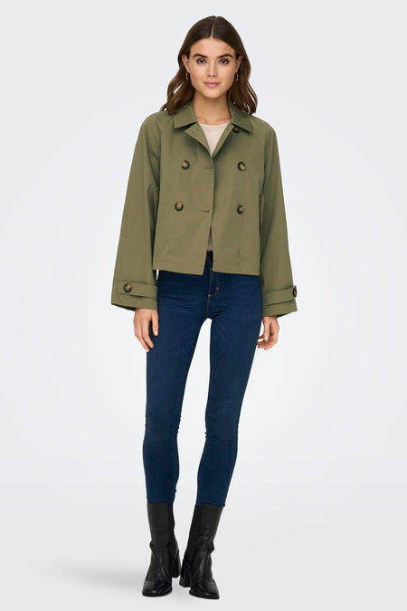 Korte jas Groen - ONLY®