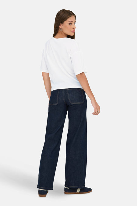 T-shirt (korte mouwen) Wit - JDY