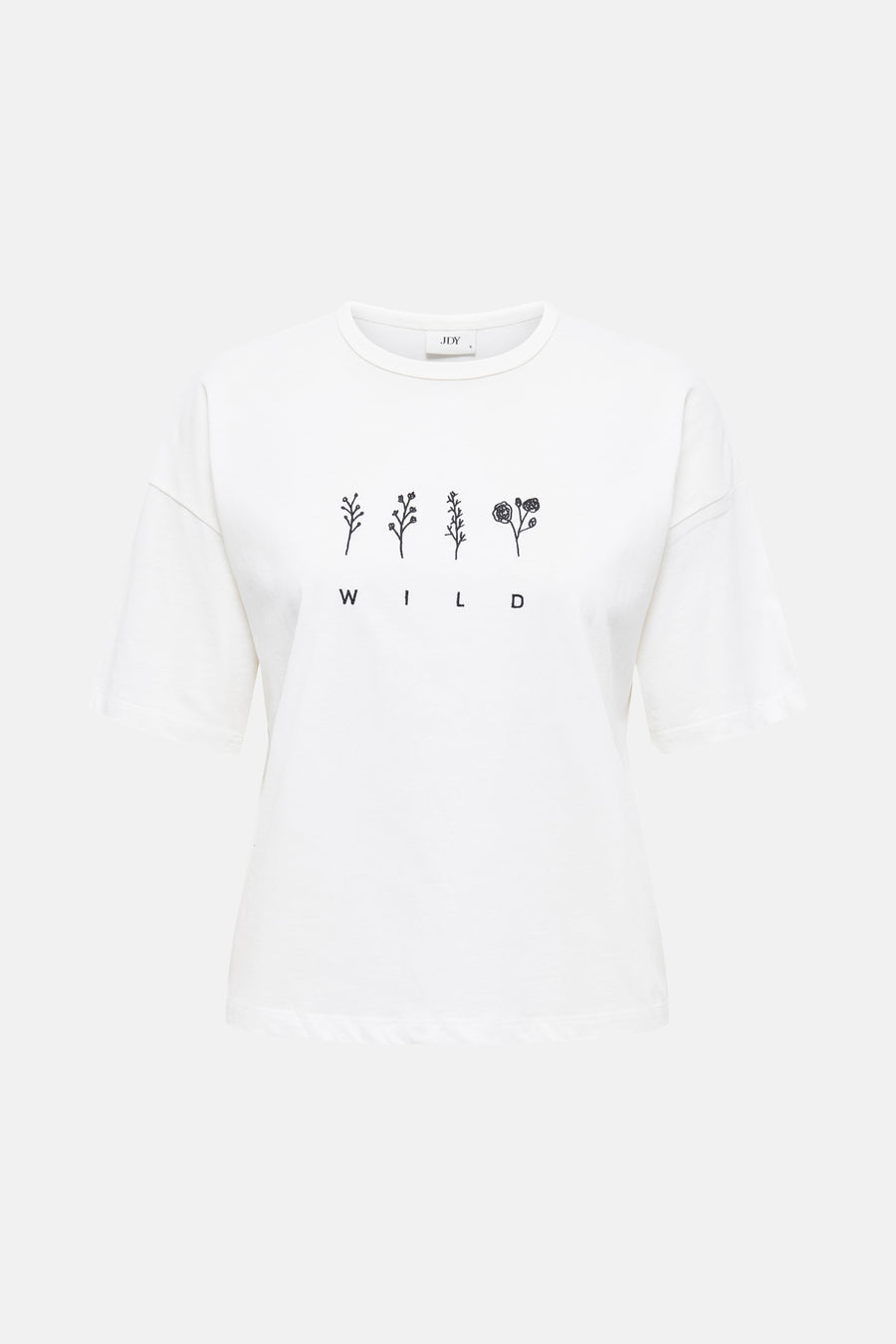 T-shirt met korte mouwen - wit - JDY