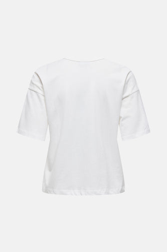 T-shirt met korte mouwen - wit - JDY