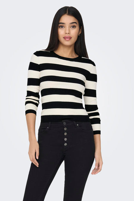 JDYPLUM L/S O-NECK PULLOVER KNT NOOS