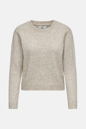 Trui met ronde hals ecru - JDY