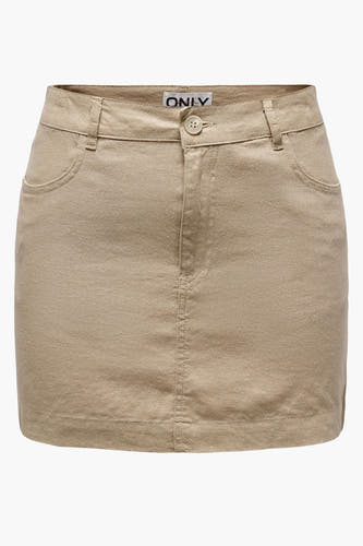 Korte rok - beige