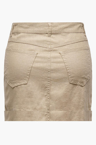 Korte rok - beige