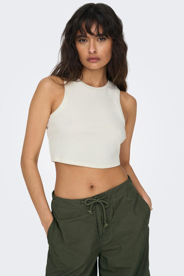 Top (zonder mouwen) Ecru - ONLY®