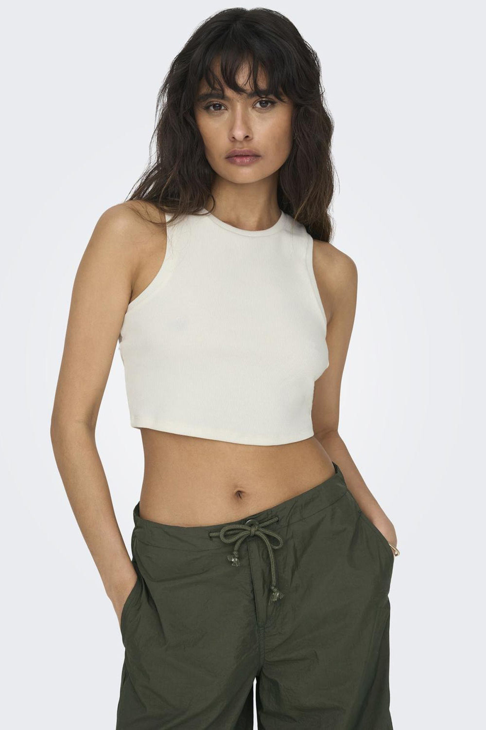 Top (zonder mouwen) Ecru - ONLY®