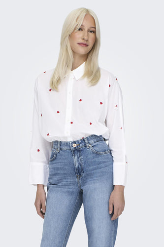 Chemisier (manches longues) blanc - ONLY® - ONLY® - 11