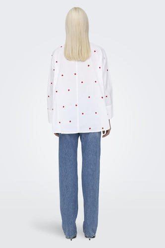 Chemisier (manches longues) blanc - ONLY® - ONLY® - 11