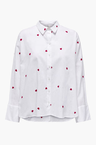 Chemisier (manches longues) blanc - ONLY® - ONLY® - 11