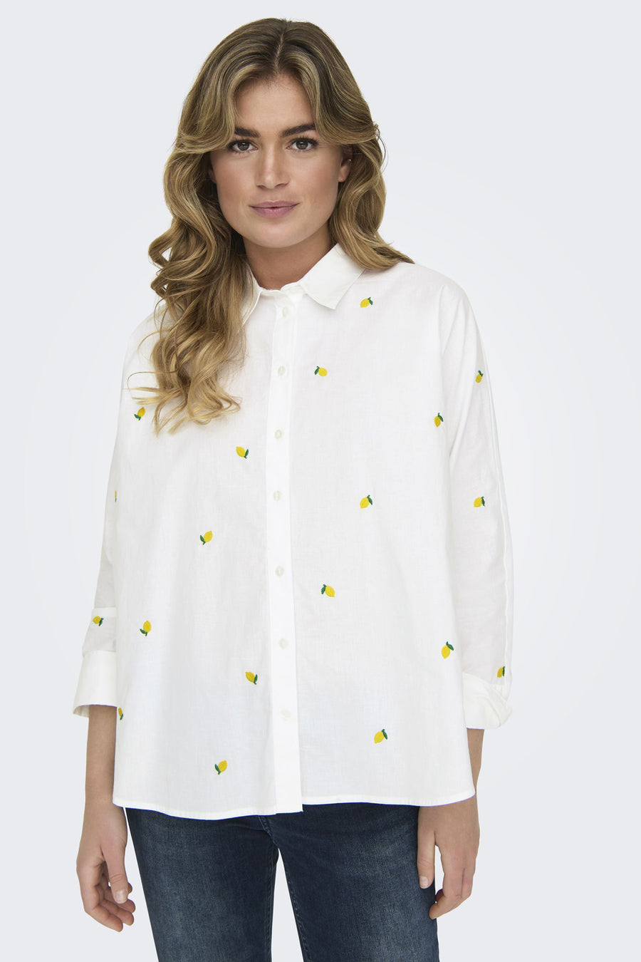 Chemisier (manches longues) blanc - ONLY® - ONLY® - 7