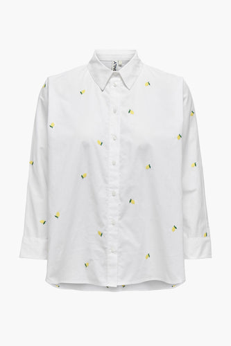 Chemisier (manches longues) blanc - ONLY® - ONLY® - 11