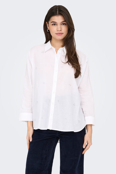 Hemd (lange mouwen) Wit - ONLY®