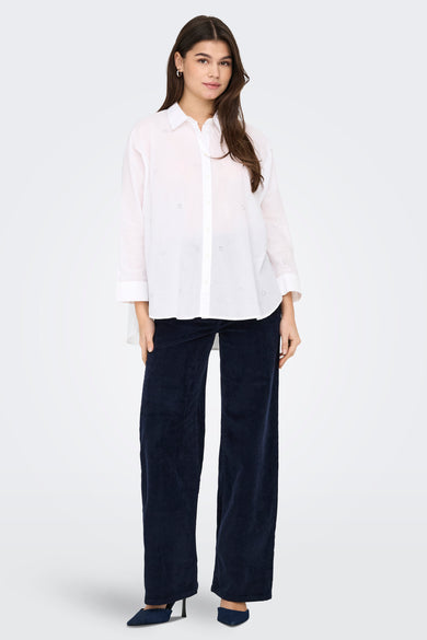 Hemd (lange mouwen) Wit - ONLY®