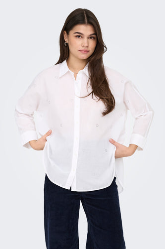 Chemise à manches longues - blanc - ONLY® - 6