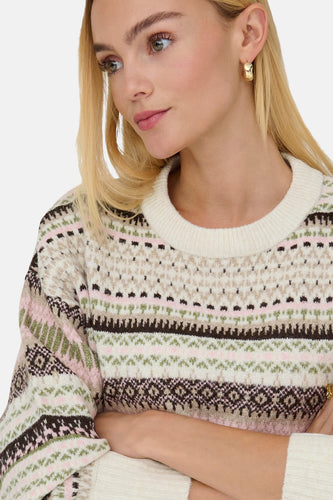 Pull met ronde hals - Multicolor - ONLY®