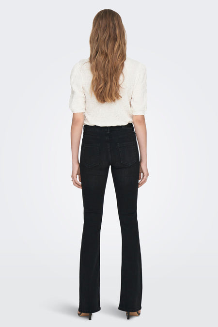 Jeans flared black denim - ONLY®