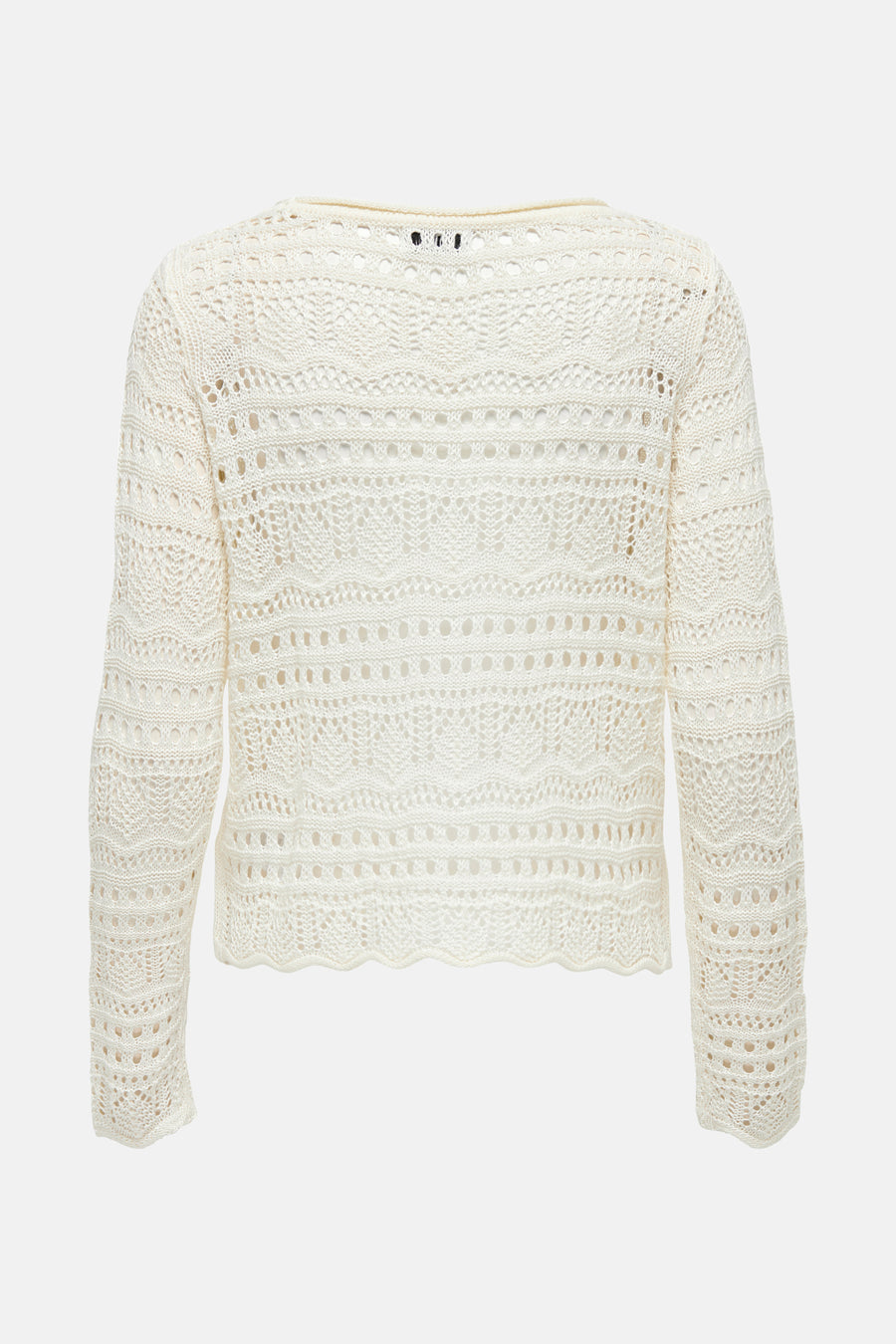 Pull met ronde hals - wit - JDY