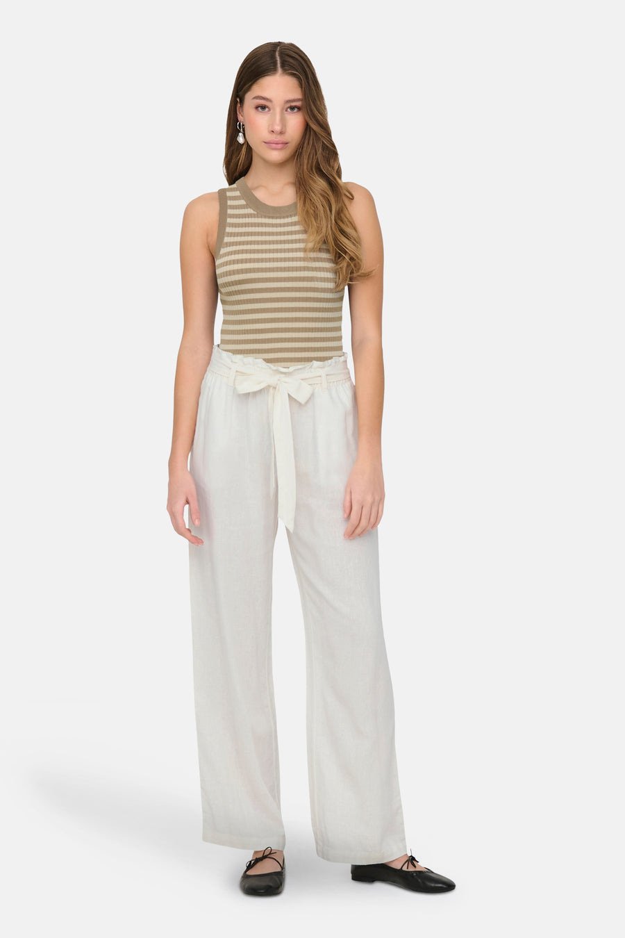 T-shirt met korte mouwen - beige