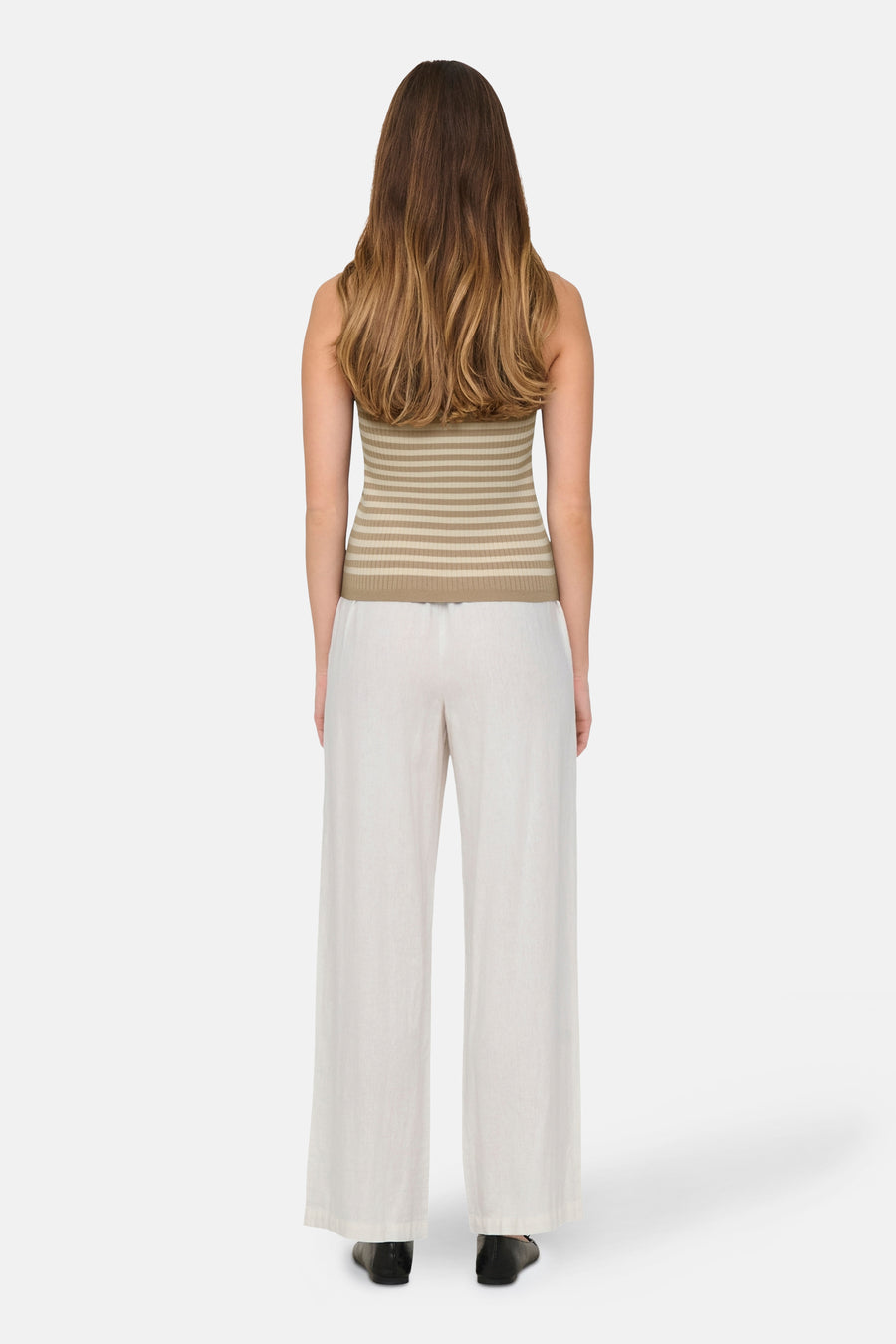 T-shirt met korte mouwen - beige