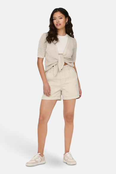 JDYMEHEDI 2/4 SHORT TIE CARDIGAN KNT