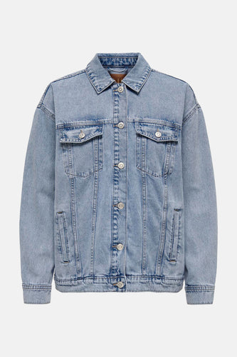 Jeansjas - light blue denim