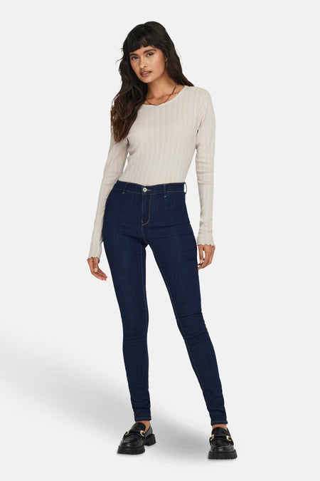 ONLCARLOTTA L/S TOP NOOS JRS