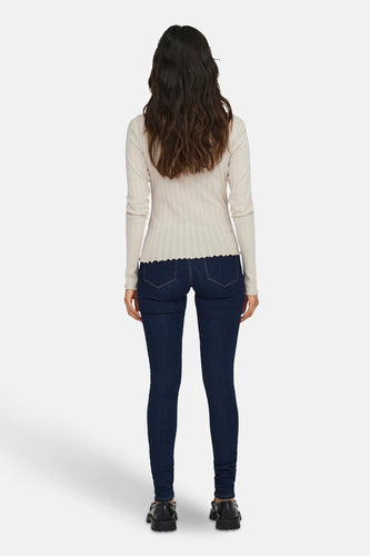 T-shirt met lange mouwen - ecru - ONLY®