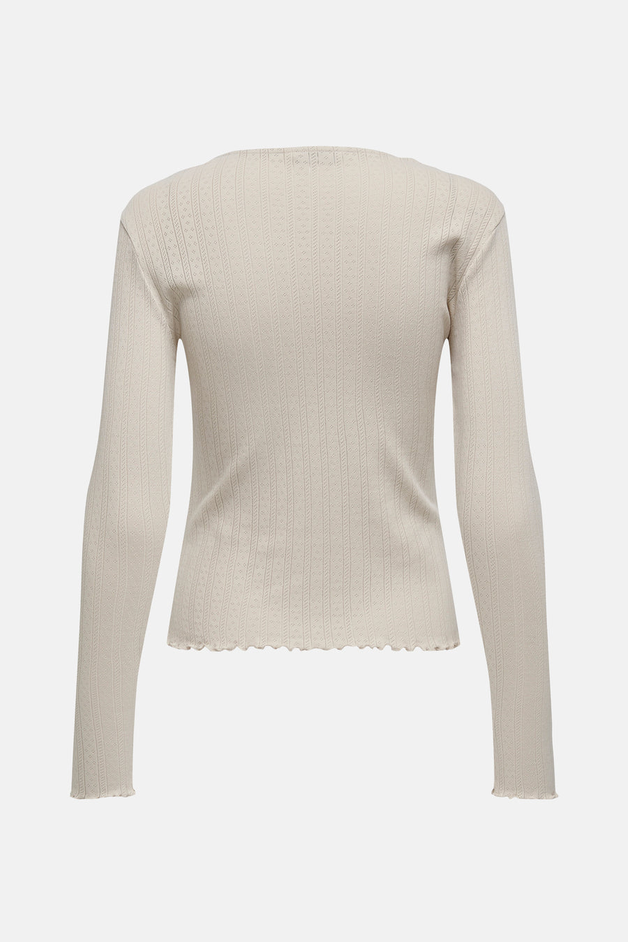 T-shirt met lange mouwen - ecru - ONLY®