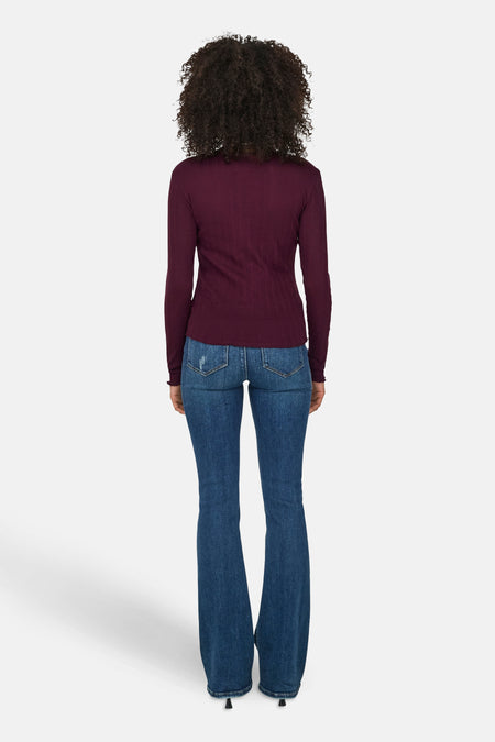 ONLCARLOTTA L/S TOP NOOS JRS