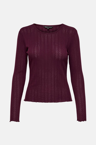 T-shirt met lange mouwen - Paars - ONLY®