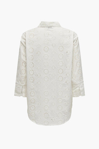 Hemd met lange mouwen - wit - JDY