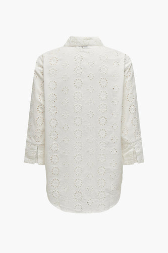 Hemd met lange mouwen - wit - JDY